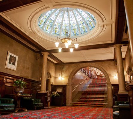 lobby-and-staircase County Buildings